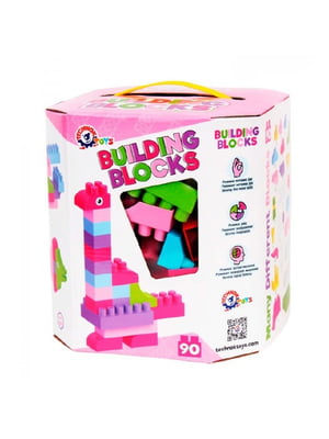 Дитячий конструктор "Building blocks", 90 деталей | 6358424