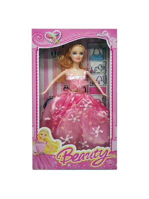 Детская кукла "Beauty" в бальном платье (Розовый) | 6358574