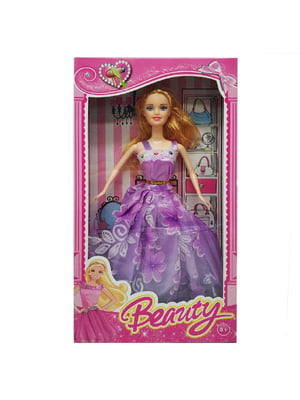 Дитяча лялька "Beauty" у бальній сукні (Фіолетовий) | 6358577