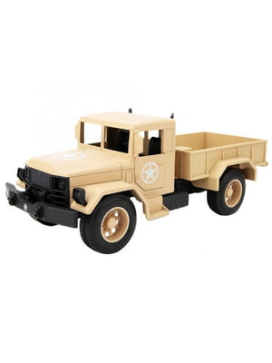 Военный грузовик игрушечный масштаб 1:20, звуковые и световые эффекты | 6359493