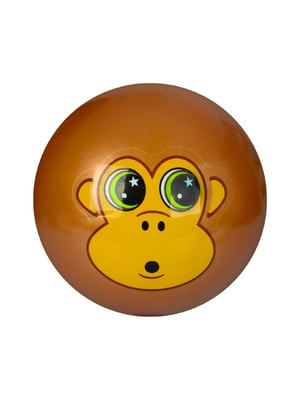 М'яч дитячий Мордочки тварин діаметр 9 дюймів (Мавпа) | 6359506
