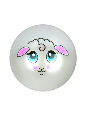Мяч детский Мордочки животных диаметр 9 дюймов (Овечка) | 6359507