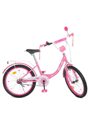 Велосипед детский розовый (20 дюймов) | 6359655