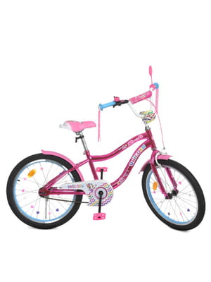 Велосипед дитячий малинового кольору (20 дюймів) | 6359660