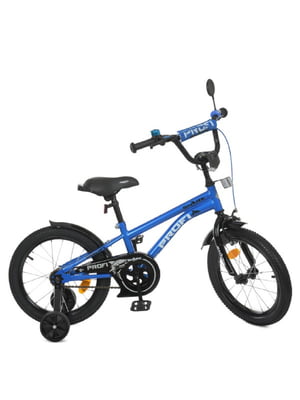 Велосипед дитячий синій (16 дюймів) | 6359687