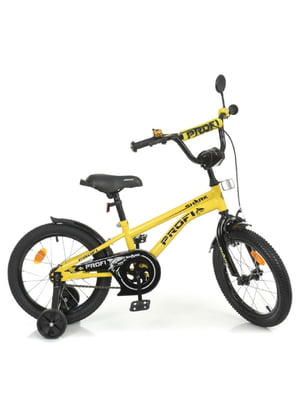 Велосипед детский желтый (16 дюймов) | 6359689