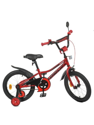 Велосипед детский красный (16 дюймов) | 6359692