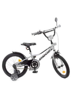 Велосипед дитячий сірий (16 дюймів) | 6359693