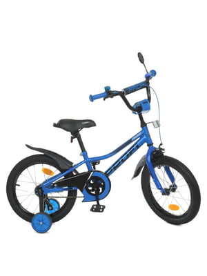 Велосипед дитячий синій (16 дюймів) | 6359694