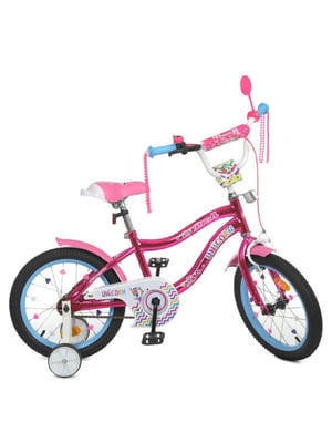 Велосипед дитячий рожевий (16 дюймів) | 6359699