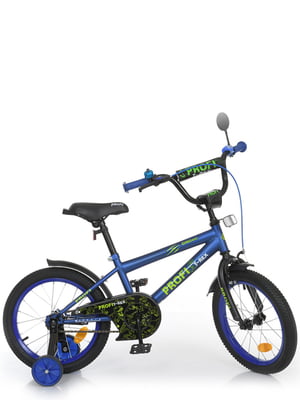 Велосипед детский синий (16 дюймов) | 6359721