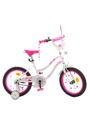 Велосипед детский розовый (16 дюймов) | 6359726
