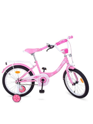 Велосипед дитячий рожевий (18 дюймів) | 6359727
