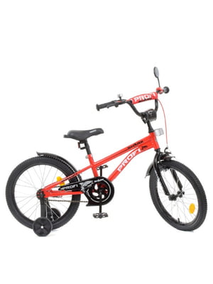 Велосипед дитячий червоний (18 дюймів) | 6359729