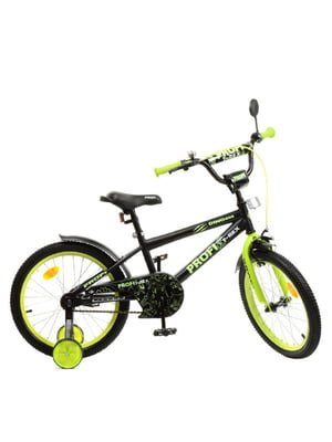 Велосипед дитячий салатовий (18 дюймів) | 6359751