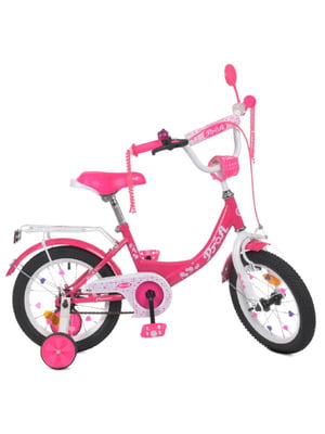 Велосипед детский розовый (12 дюймов) | 6359779