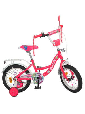 Велосипед детский розовый (12 дюймов) | 6359781
