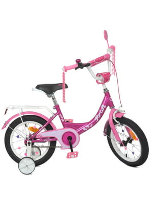 Велосипед дитячий рожевий (14 дюймів) | 6359785