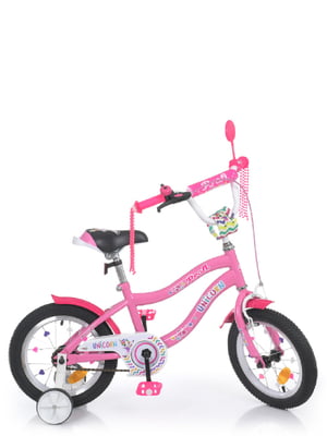 Велосипед дитячий рожевий (14 дюймів) | 6359796