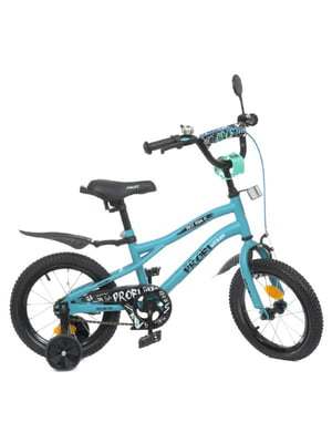 Велосипед дитячий бірюзовий (14 дюймів) | 6359800