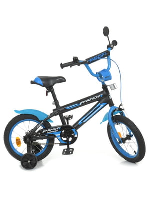 Велосипед детский синий (14 дюймов) | 6359806