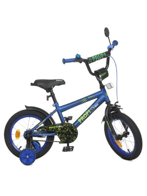 Велосипед дитячий синій (14 дюймів) | 6359813