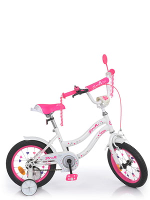 Велосипед детский розовый (14 дюймов) | 6359819