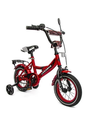 Велосипед дитячий "Sky" бордовий (колеса 12") | 6360707