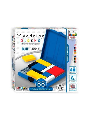 Головоломка Блоки Мондріана (блакитний) | 6360988