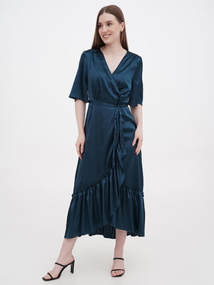 Сукня А-силуету смарагдового кольору | 6366004