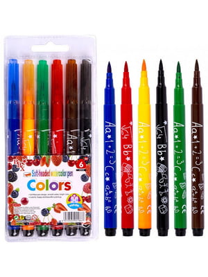 Набір фломастерів 6 кольорів "Colors" | 6362310