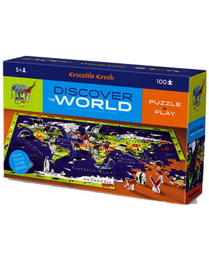 Пазл-игра “Карта Мира” 100 элементов) | 6362967