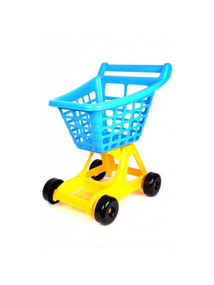 Дитячий "Візок для супермаркету" синій (56х47х36.5 см) | 6364789