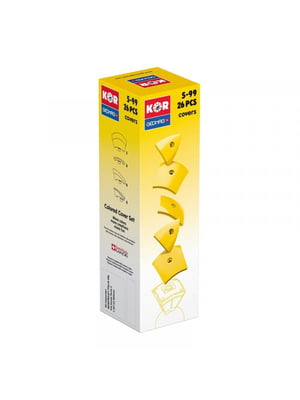 Geomag KOR Cover Yellow | Магнітний конструктор Геомаг Кор жовтий | 6364937