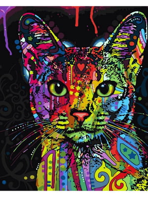 Картина по номерам "Абиссинская кошка" | 6365192