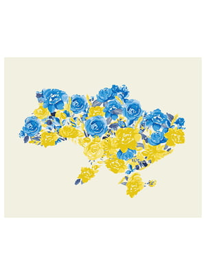 Картина по номерам Цветущая Украина (50x60 см) | 6366045