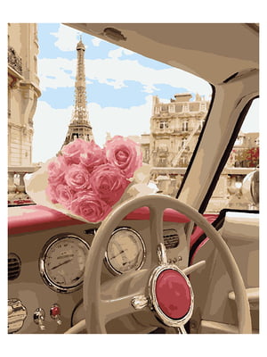 Картина по номерам Прогулка по Парижу (50x60 см) | 6366085