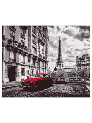 Картина по номерам Париж Ретро (50x60 см) | 6366093