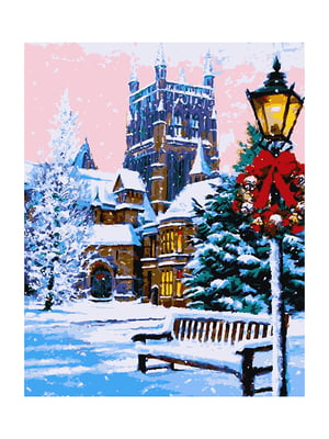 Картина за номерами Зима у Вестмінстері (50x60 см) | 6366156