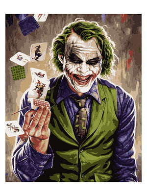 Картина по номерам Джокер (50x60 см) | 6366171