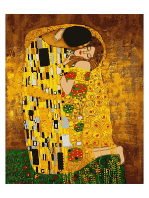 Картина за номерами репродукції Густав Клімт Поцілунок (50x60 см) | 6366176