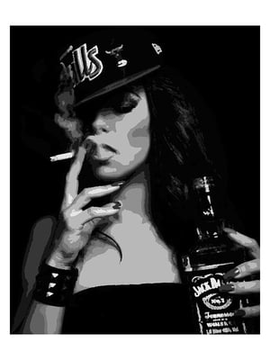 Картина за номерами Вечірка з Jack Daniels (50x60 см) | 6366185