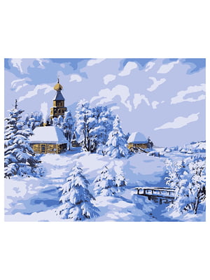 Картина по номерам Зимняя сказка (50x60 см) | 6366209