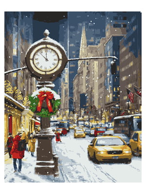 Картина за номерами Зима у Нью-Йорку (50x60 см) | 6366212