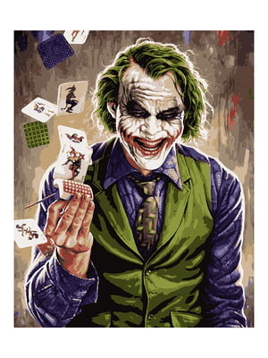 Картина по номерам Джокер (40x50 см) | 6366278