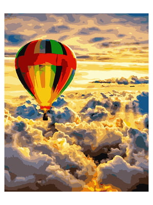 Картина по номерам Воздушный шар в небе (40x50 см) | 6366310