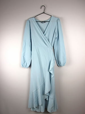 Сукня А-силуету блакитна | 6375536
