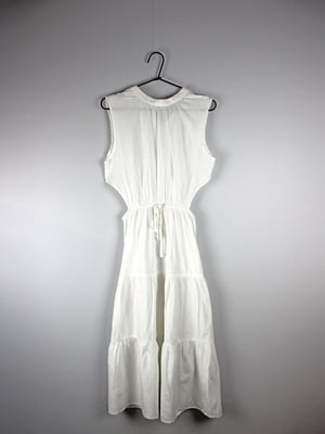 Платье А-силуэта белое | 6375565