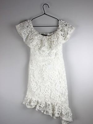 Платье белое кружевное | 6375670
