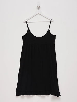Платье А-силуэта черное | 6375711